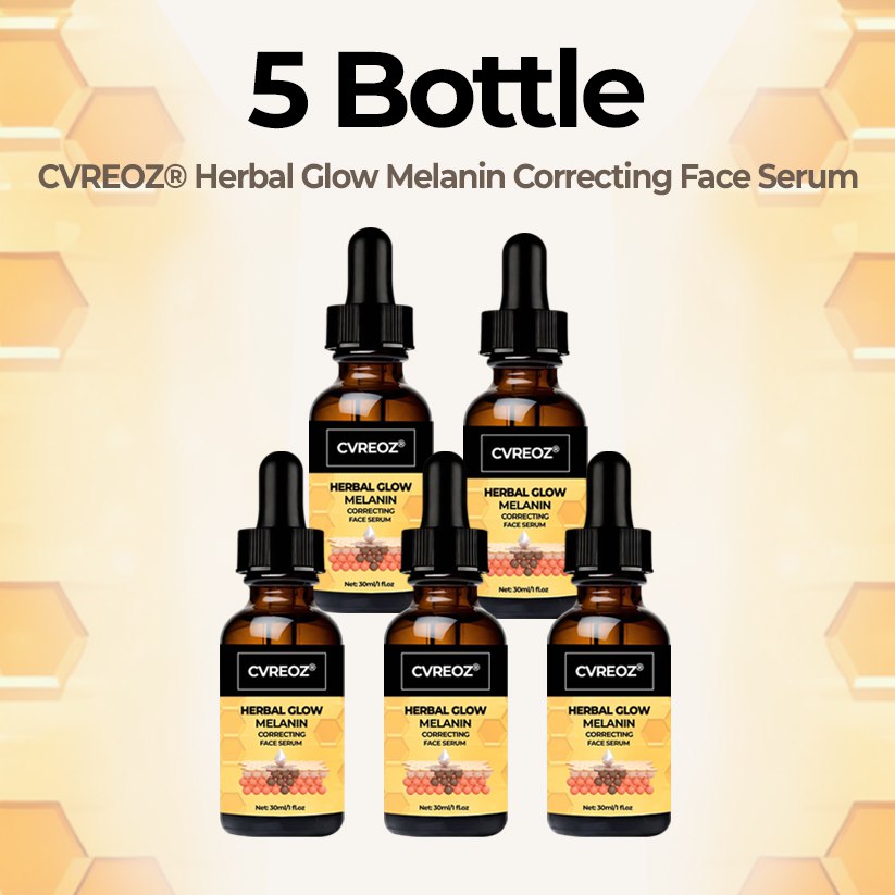 🔥LIMITED TIME OFFER 60% OFF!  🔥 Crveoz® Herbal Glow Melanin Correcting Face Serum