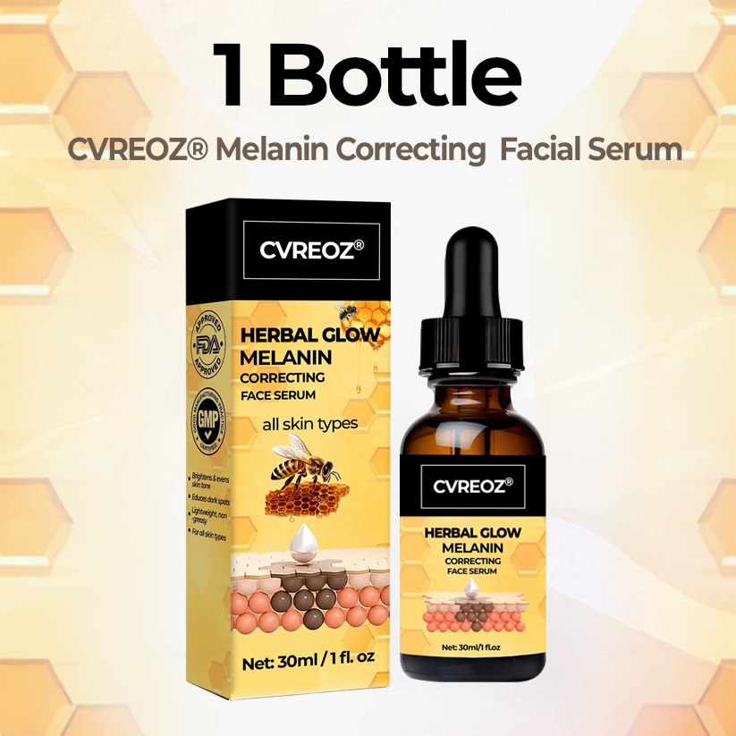 🔥LIMITED TIME OFFER 60% OFF!  🔥 Crveoz® Herbal Glow Melanin Correcting Face Serum