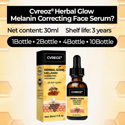 🔥LIMITED TIME OFFER 60% OFF!  🔥 Crveoz® Herbal Glow Melanin Correcting Face Serum