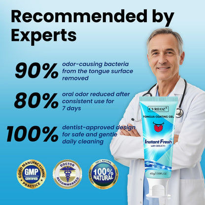 CVREOZ®Tongue Coating Cleaning Gel