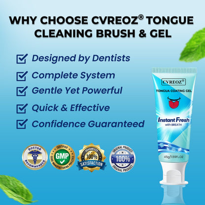 CVREOZ®Tongue Coating Cleaning Gel