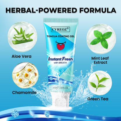 CVREOZ®Tongue Coating Cleaning Gel