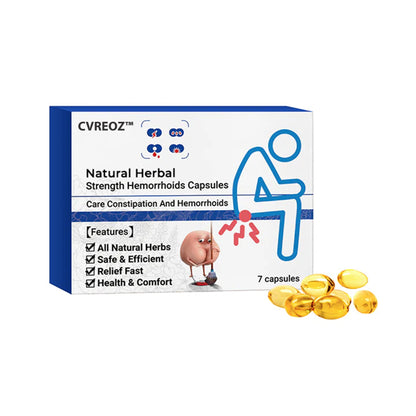 Cvreoz™ Natural Herbal Strength Hemorrhoid Capsules🌿⏳ 60% Off—Only 10 Minutes Left! 💰