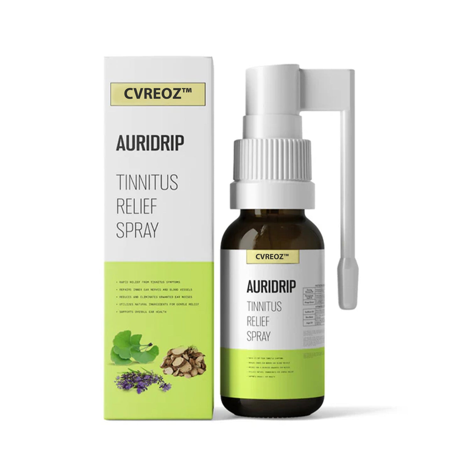 Cvreoz™ Auridrip Tinnitus Relief Spray-✨ Limited Time Offer!🖤 Black Friday Deal: 60% OFF 💥 🛍️